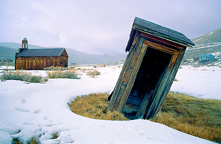 Bodie California Outhouse
