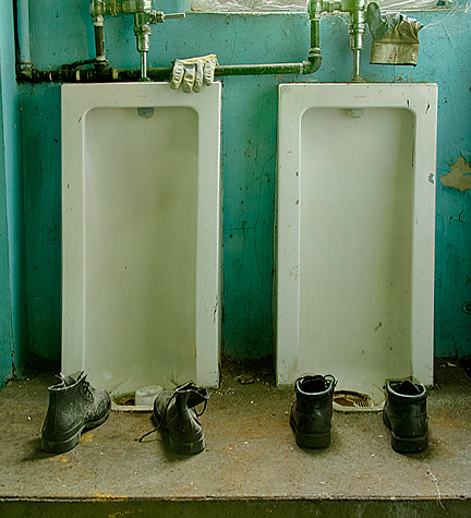 Urinals and Boots